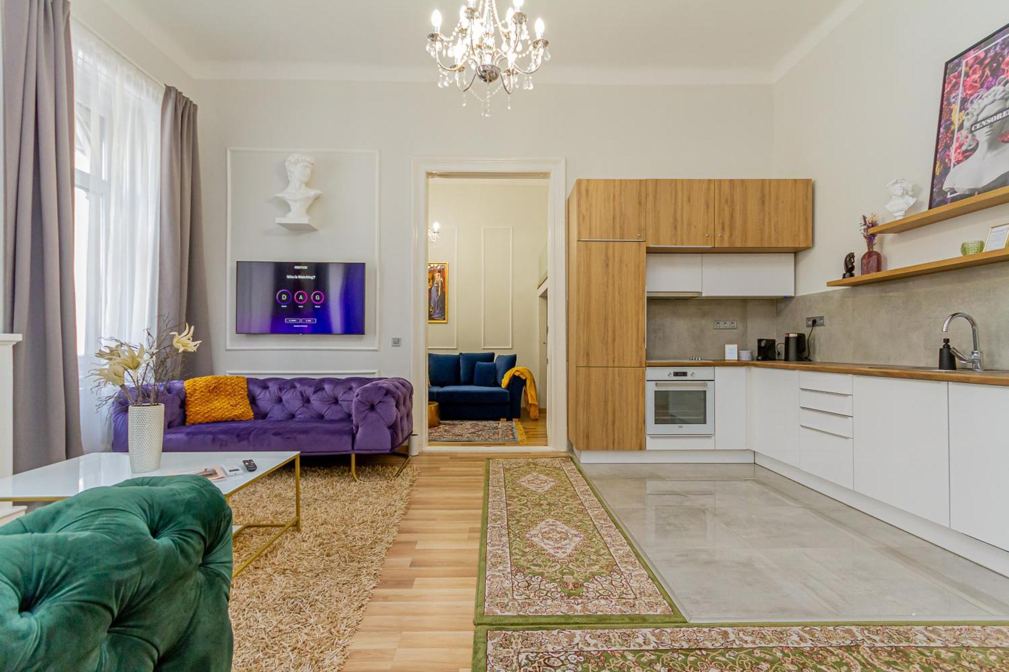 W17elegant Inner W/king Bed&friendly Host Budapeste