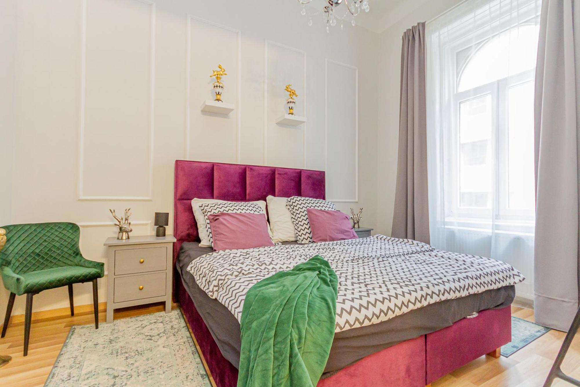 Apartamento W17elegant Inner W/king Bed&friendly Host Budapeste